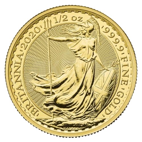 1/2 oz Златна монета Британия 