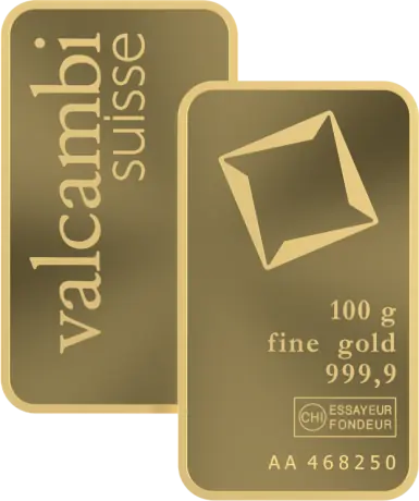100 грама Златно Кюлче Valcambi