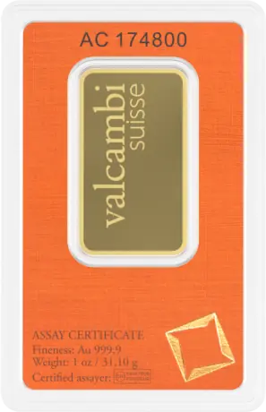 1 унция Златно Кюлче Valcambi